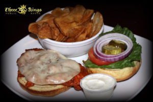 Buffalo Chicken Sandwich - Three Kings Pub