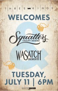 Wasatch & Squatters Brewery Launch