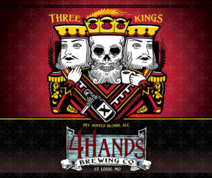 Three Kings Pub Dry Hopped Blonde Ale - 4 Hands
