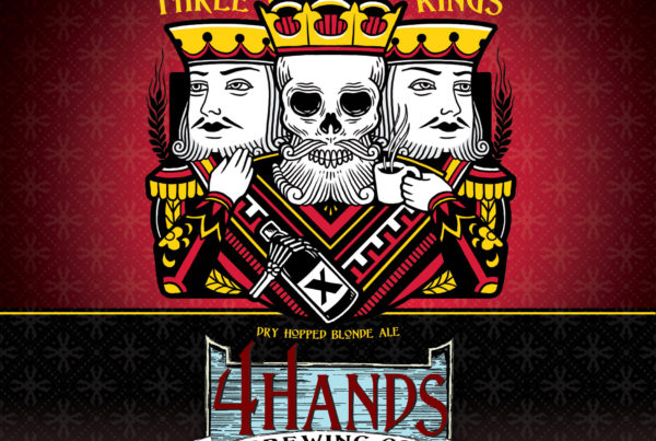 Three Kings Pub Dry Hopped Blonde Ale - 4 Hands
