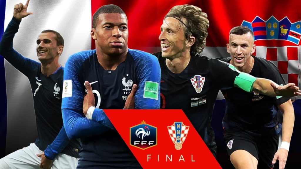 France vs Croatia FIFA World Cup Final Three Kings Public House