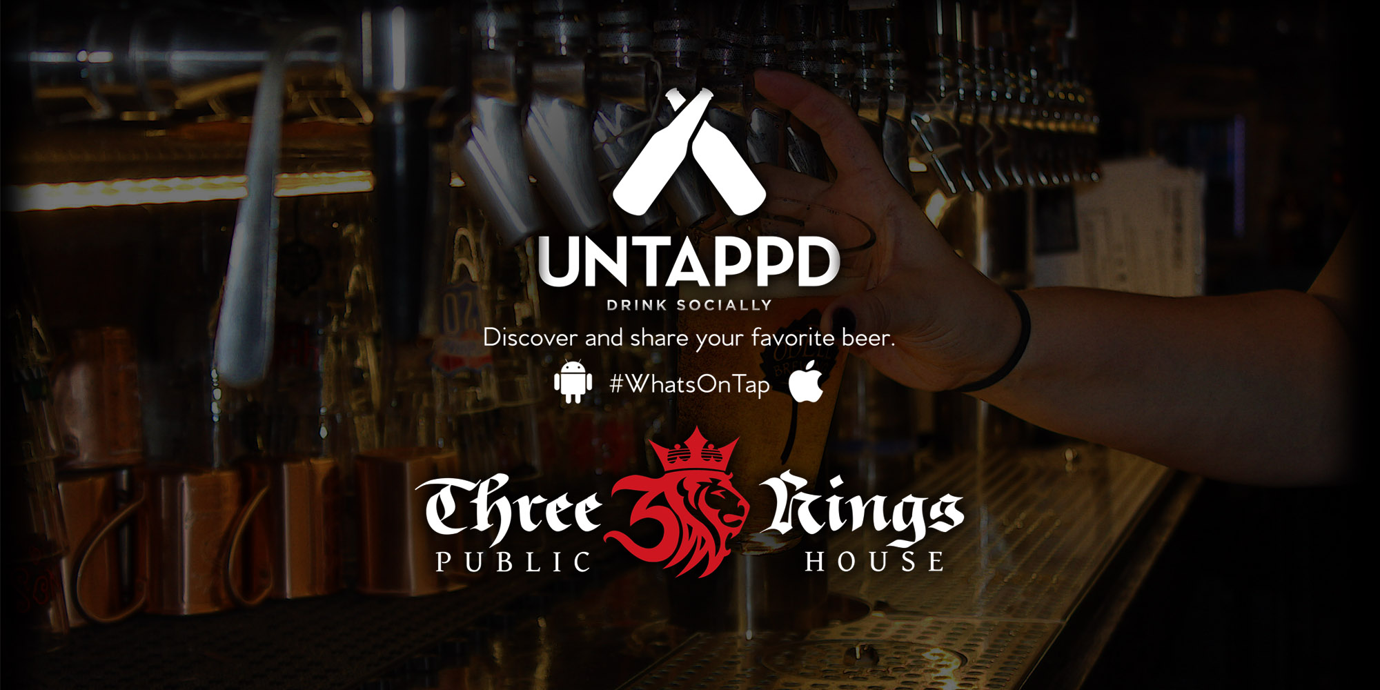Untappd Three Kings Pub
