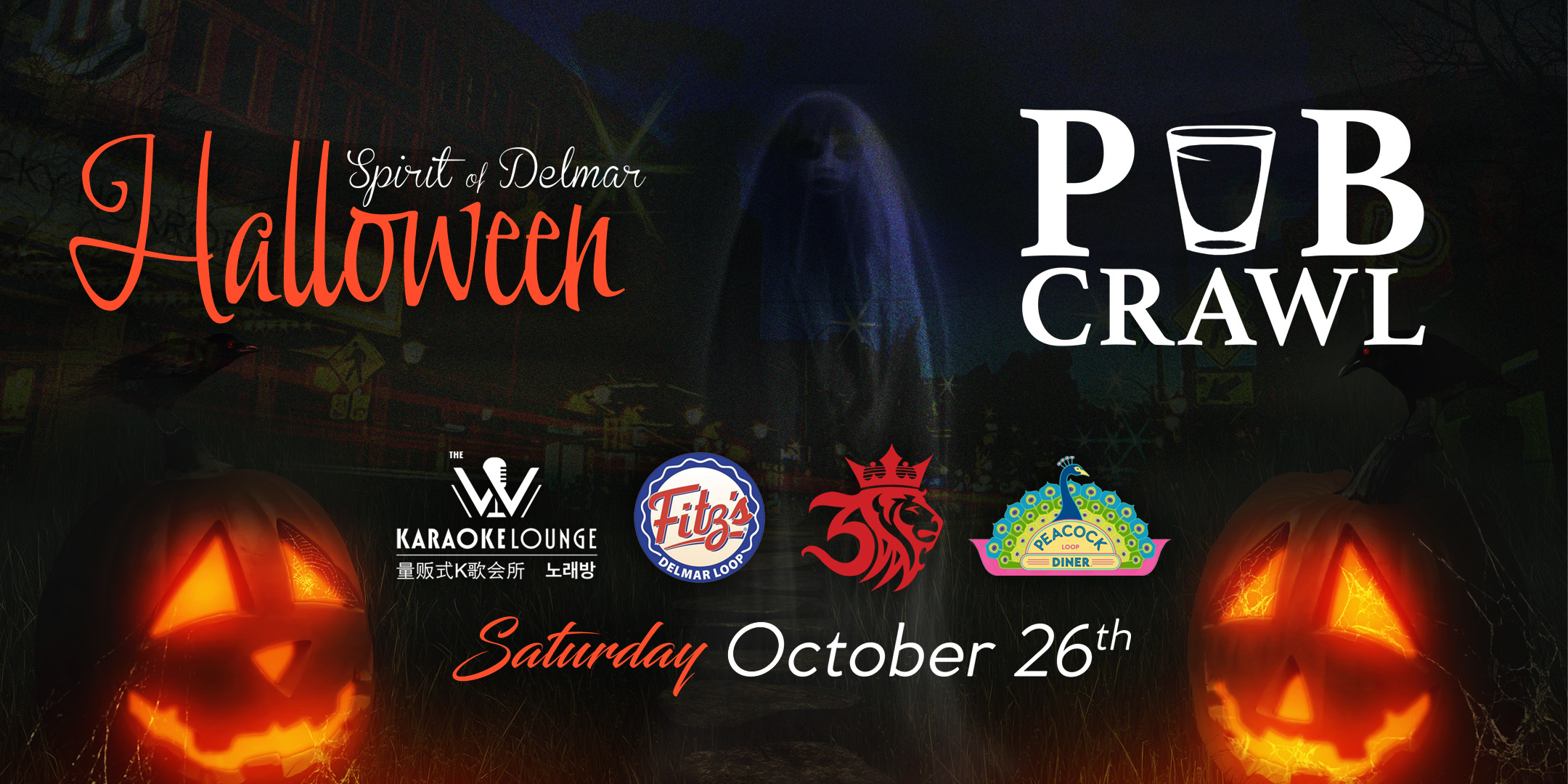 Spirit of Delmar Halloween Pub Crawl