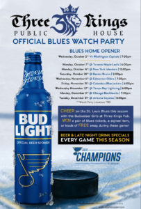 OFFICIAL BLUES WATCH PARTY - Three Kings Pub