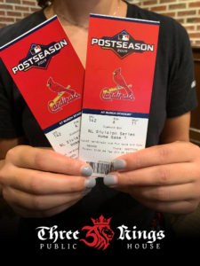 WIN two FRONT ROW tickets to Cardinals Playoff Game
