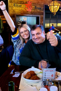 Blues Watch Party Winner