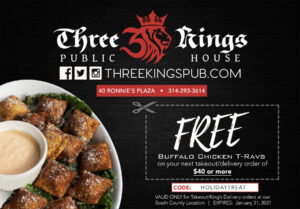 Three Kings Pub Holiday Treat