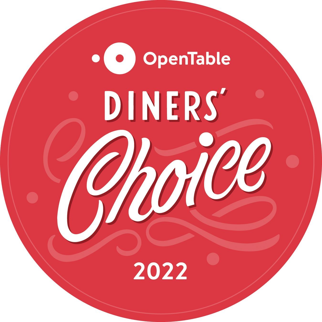 OpenTable Diners Choice 2022 - Three Kings Pub